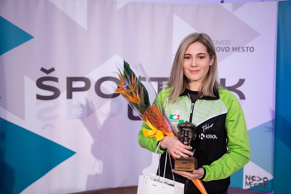 Aleksandra Vovk-športnica leta 2019