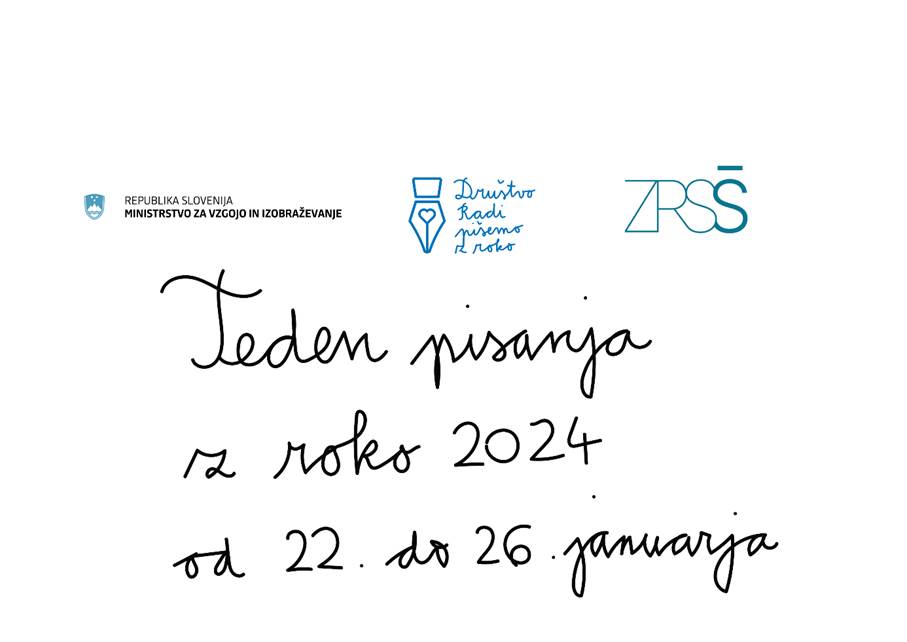 Teden pisanja z roko 2024