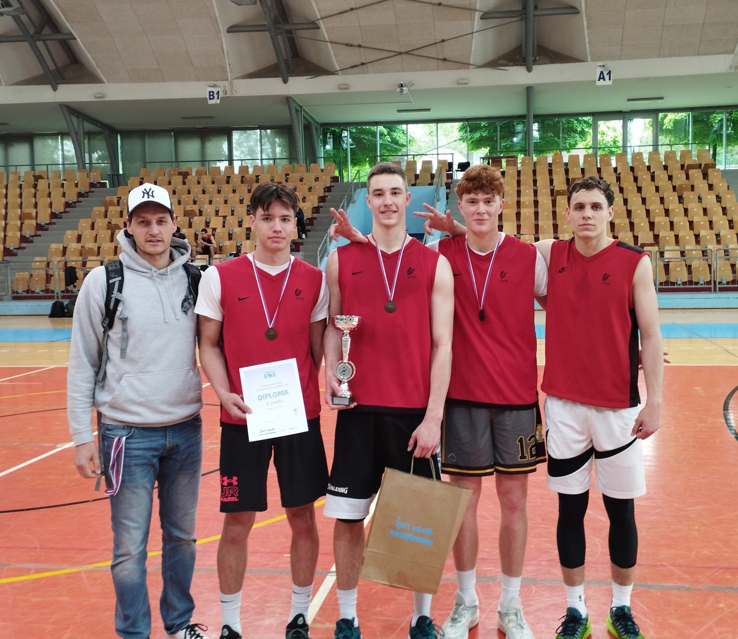 3. mesto na finalu državnega prvenstva 3×3